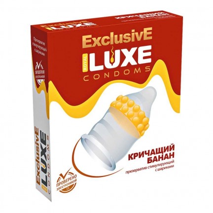 Презерватив Luxe Exclusive Кричащий Банан 1 шт