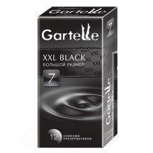 Презервативы Gartelle №7 XXL черные, 12 шт