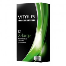 Презервативы Vitalis Premium №12 X-Large - увеличенного размера