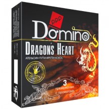 Презервативы ароматизированные Domino Premium Dracon s Heart 3 шт