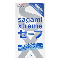 Презервативы с продлевающим эффектом Sagami Xtreme Ultrasafe 10 шт