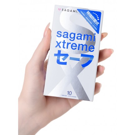 Презервативы с продлевающим эффектом Sagami Xtreme Ultrasafe 10 шт