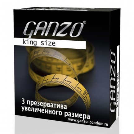 Презервативы Ganzo King Size №3 увеличенный размер