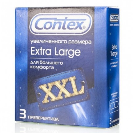 Презервативы Contex №3 Extra Large увеличенного размера