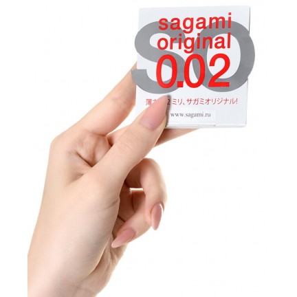 Полиуретановые презервативы Sagami Original 0,02 1 шт Полиуретановые презервативы Sagami Original 0,02 1 шт