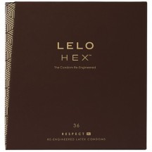 Презервативы Lelo Hex Respect XL увеличенного размера 36 шт