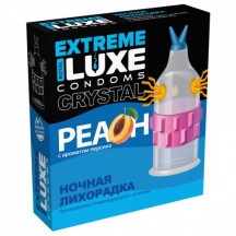 Презерватив Luxe Extreme Ночная Лихорадка с ароматом персика