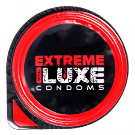 Презерватив Luxe Extreme Ночная Лихорадка с ароматом персика