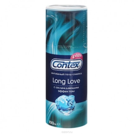 Гель-смазка Contex Long Love с охлаждающим эффектом 100 мл