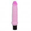 Розовый вибратор Realistic Cock