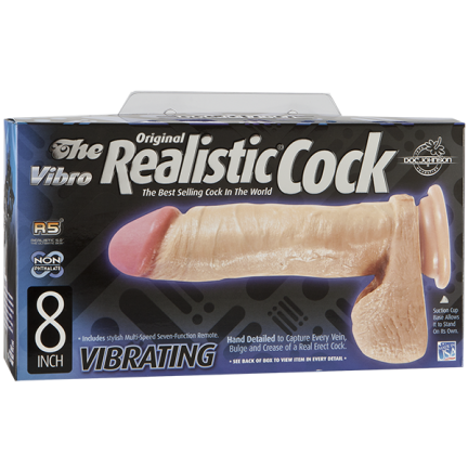 Вибратор-реалистик 8in Vibro Realistic Вибратор-реалистик 8in Vibro Realistic