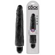 Черный вибратор-реалистик 9 Vibrating Stiffy