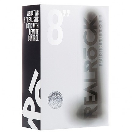 Реалистичный вибратор Realistic Cook 8 in Scrotum Black Реалистичный вибратор Realistic Cook 8 in Scrotum Black