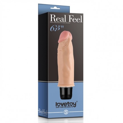 Небольшой вибратор Real Feel Realistic Vibrator 6,5 in