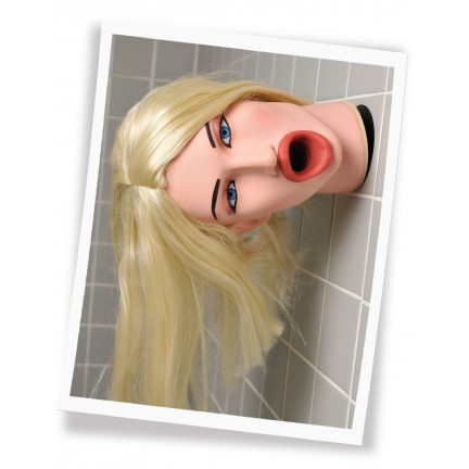 Мастурбатор-голова Hot Water Face Fucker! Blonde