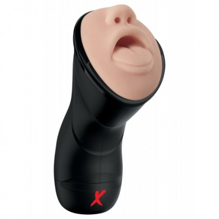 Мастурбатор PDX ELITE Deep Throat Vibrating Stroker