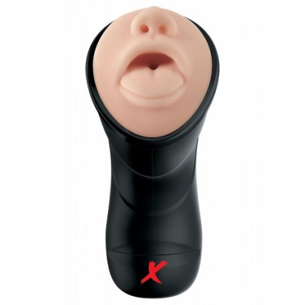 Мастурбатор PDX ELITE Deep Throat Vibrating Stroker