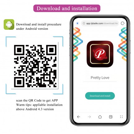 Смарт-стимулятор клитора с вагинальным отростком Pretty Love Baird