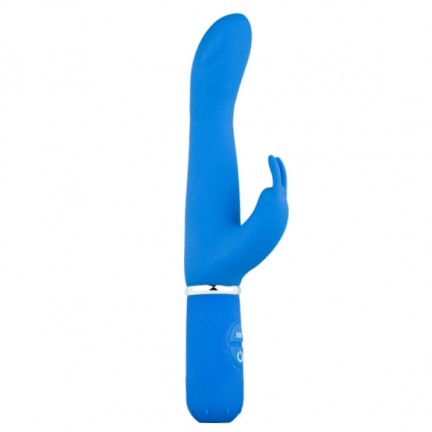 Вибратор кролик 10 Function G Spot Rabbit голубой