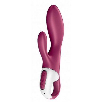 Смарт-вибратор для точки G с клиторальным стимулятором Satisfyer Heated Affair