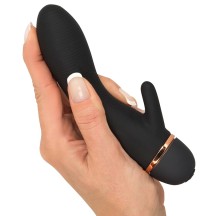 Виратор-кролик с рифленой поверхностью Bendy Ripple Clit Vibrator