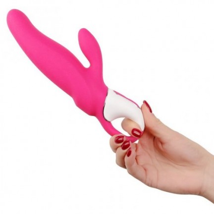 Вибратор с клиторальным стимулятором Satisfyer Mr. Rabbit