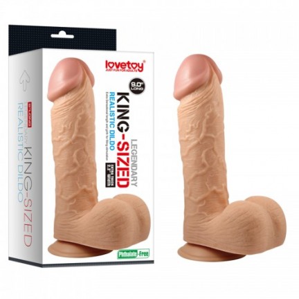 Фаллоимитатор реалистичый с присоской Legendary king-sized Realistic Dildo 9