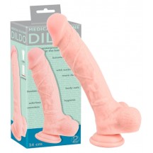 Фаллоимитатор реалистик Medical Silicone Dildo 24 см