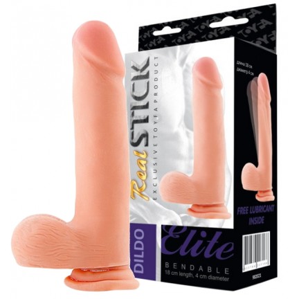 Реалистичный фаллоимитатор с хребтом Toyfa Realstick Elite Dildo