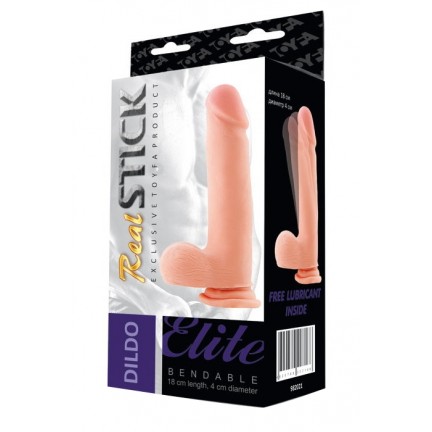 Реалистичный фаллоимитатор с хребтом Toyfa Realstick Elite Dildo