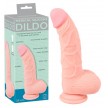 Фаллоимитатор реалистик с загнутой голвкой Medical Silicone Dildo 20 см