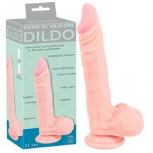 Фаллоимитатор реалистик Medical Silicone Dildo 21 см