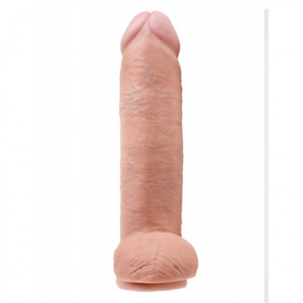 Фаллоимитатор с присоской King Cock 12 in Cock with Balls Flesh Фаллоимитатор с присоской King Cock 12 in Cock with Balls Flesh