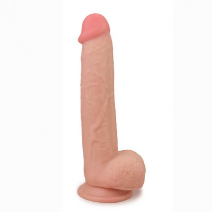 Большой реалистичный фаллос на присоске Skinlike Soft Cock 8,5 in Большой реалистичный фаллос на присоске Skinlike Soft Cock 8,5 in