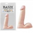 Фаллоимитатор с мошонкой Basix Rubber Works 6 Dong Flesh