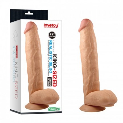 Фаллоимитатор реалистичый с присоской Legendary king-sized Realistic Dildo 11