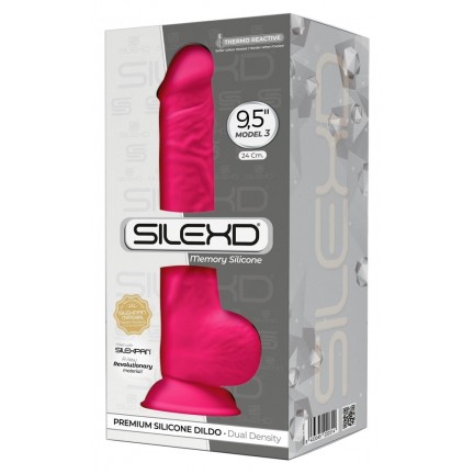 Фаллоимитатор с эффектом памяти SilexD Premium Dildo 9,5