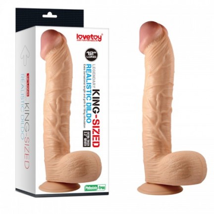 Фаллоимитатор реалистичый с присоской Legendary king-sized Realistic Dildo 12