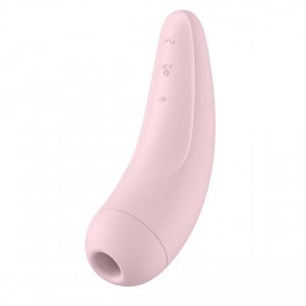 Вакуумно-волновой смарт-стимулятор Satisfyer Curvy 2+ Pink