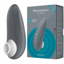 Компактный бесконтактный стимулятор клитора Womanizer Starlet 3 Gray