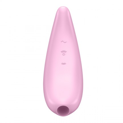 Вакуумный смарт-стимулятор клитора с вибрацией Satisfyer Curvy 3+