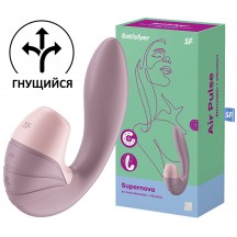 Вибратор с вакуумно-волновым стимулятором клитора Satisfyer Supernova Pink