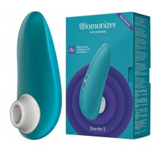 Компактный бесконтактный стимулятор клитора Womanizer Starlet 3 Turquoise