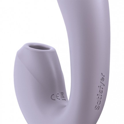 Смарт-вибратор с вакуумно-волновым стимулятором клитора Satisfyer Sunray лиловый