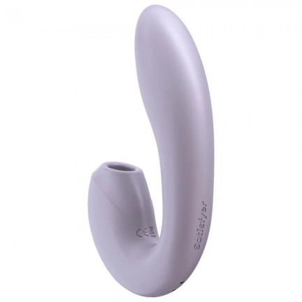 Смарт-вибратор с вакуумно-волновым стимулятором клитора Satisfyer Sunray лиловый