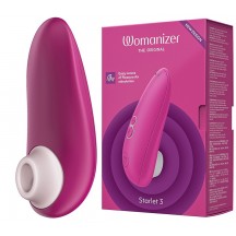 Компактный бесконтактный стимулятор клитора Womanizer Starlet 3 Pink