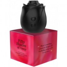 Вакуумно-волновой бесконтактный стимулятор Fifty Shades of Grey Black Rose