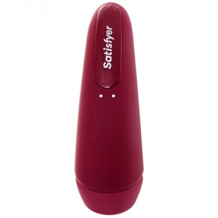 Вакуумный смарт-стимулятор клитора с вибрацией Satisfyer Curvy 1+ Rose Red