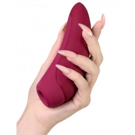 Вакуумный смарт-стимулятор клитора с вибрацией Satisfyer Curvy 1+ Rose Red