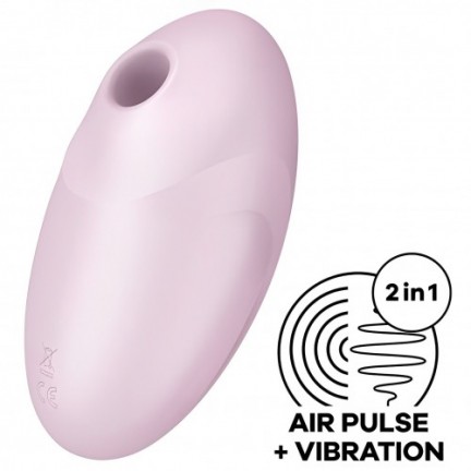 Вакуумно-волновой стимулятор клитора с вибрацией Satisfyer Vulva Lover 3 розовый